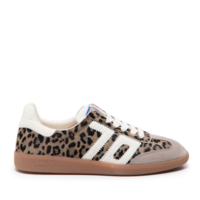BACK 70 CLOUD Leopard Gum Sole Sneakers
