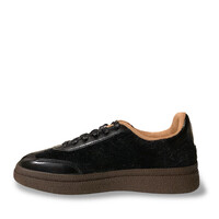 Heavenly Feet STEFFI Blk/Tan Leo Sneakers