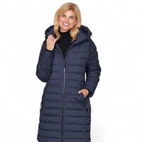 Junge MERETE Navy Quilted Coat