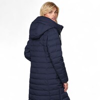 Junge MERETE Navy Quilted Coat