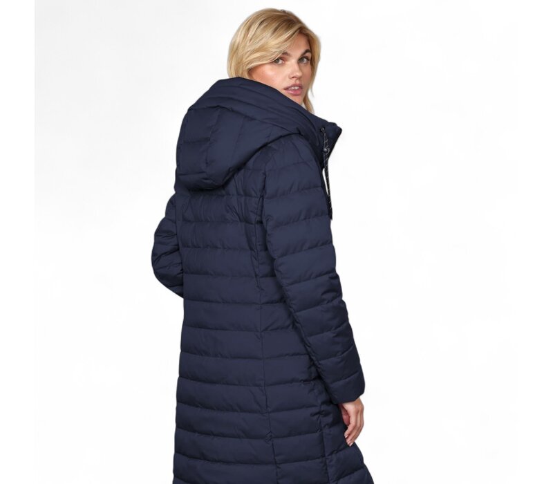 Junge MERETE Navy Quilted Coat