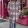 Tinta Tinta MAYELA Grey/Pink Wool mix Coat