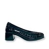 Pitillos 10820 Navy Pat. Croc Block Heel