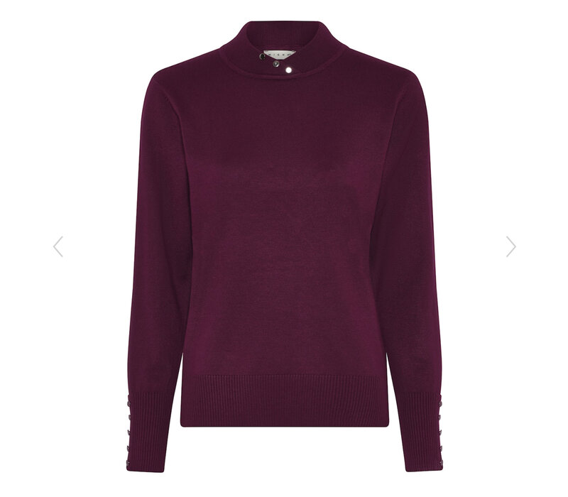 Micha 126 163 Aubergine w/Lurex Sweater