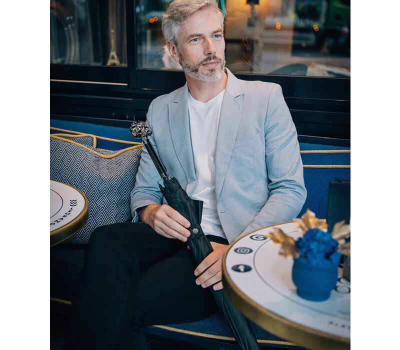 Umbrella - Cane Man Scull Black Umbrella