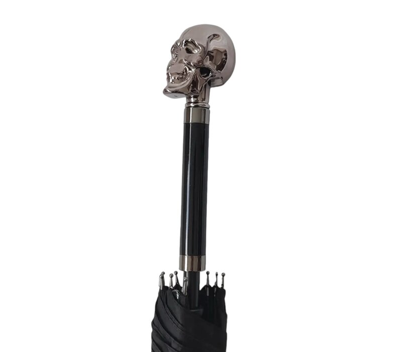 Umbrella - Cane Man Scull Black Umbrella