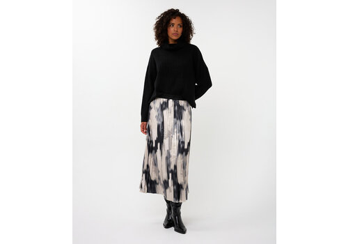 EsQualo A/W Esqualo 10713 Plisse Fade Skirt
