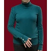 EsQualo A/W Esqualo 07709 Teal Polo Sweater w/Buttons