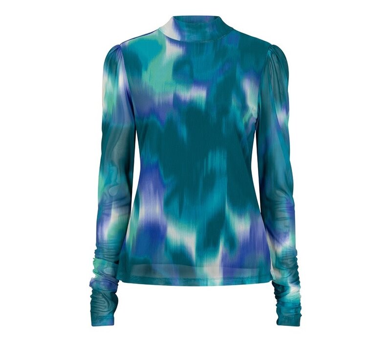 Esqualo 30704 Teal Mesh Top