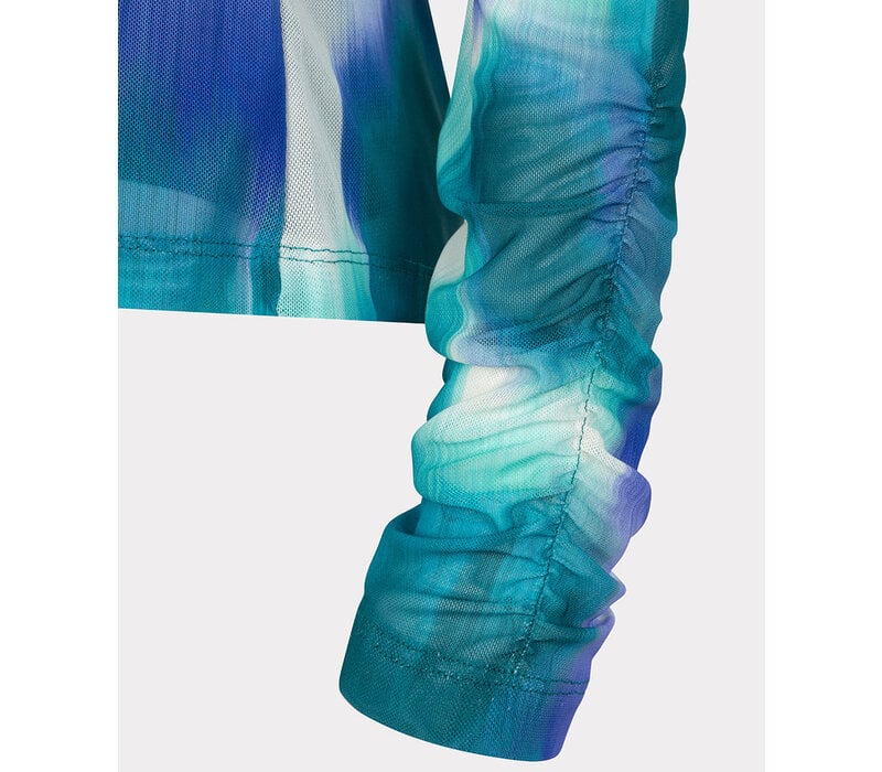 Esqualo 30704 Teal Mesh Top