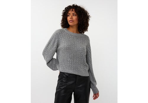 EsQualo A/W Esqualo 07700 Grey Studded Sweater