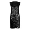 EsQualo A/W Esqualo 08705 Black Sleeveless Sequin Dress