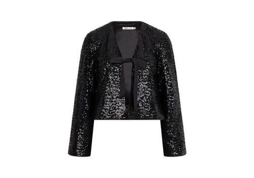 EsQualo A/W Esqualo 08707 Black Sequinned Jacket