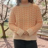 MD’M MD’M 3.50.103.43 Orange Multi Retro Sweater