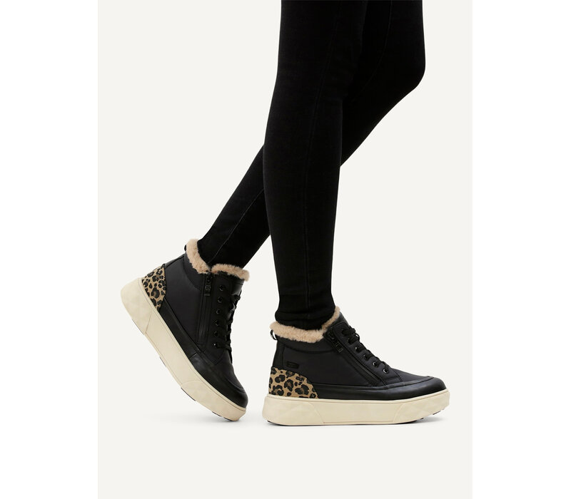 Caprice 26210 Black fleece lined H-Fit Boot