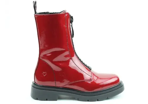 Heavenly Feet Heavenly Feet BEWLEY Red Patent Zip Boot