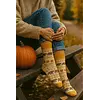 Polar Star Polar Star Brown BEARS Warm Socks