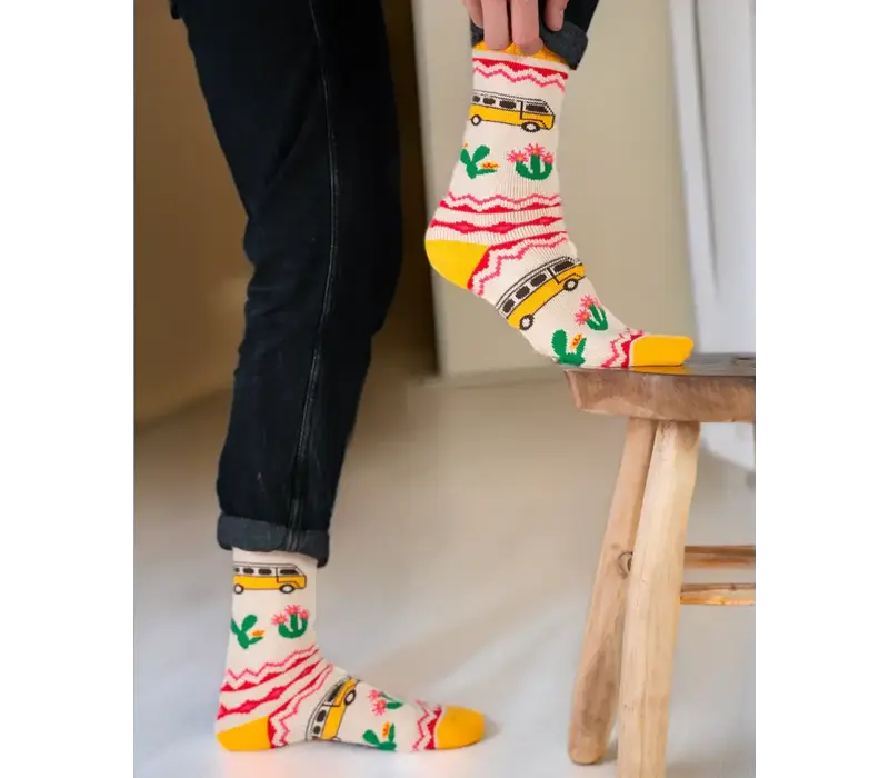 Polar Star Yellow WAGON Warm Socks