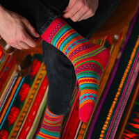 Polar Star NORDIC SPIRIT Colourful Socks