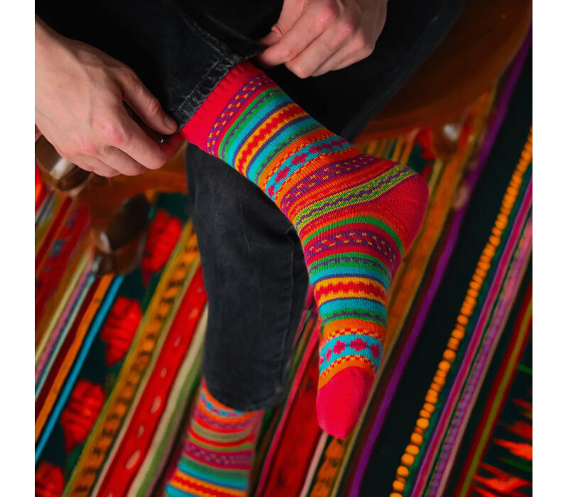 Polar Star NORDIC SPIRIT Colourful Socks