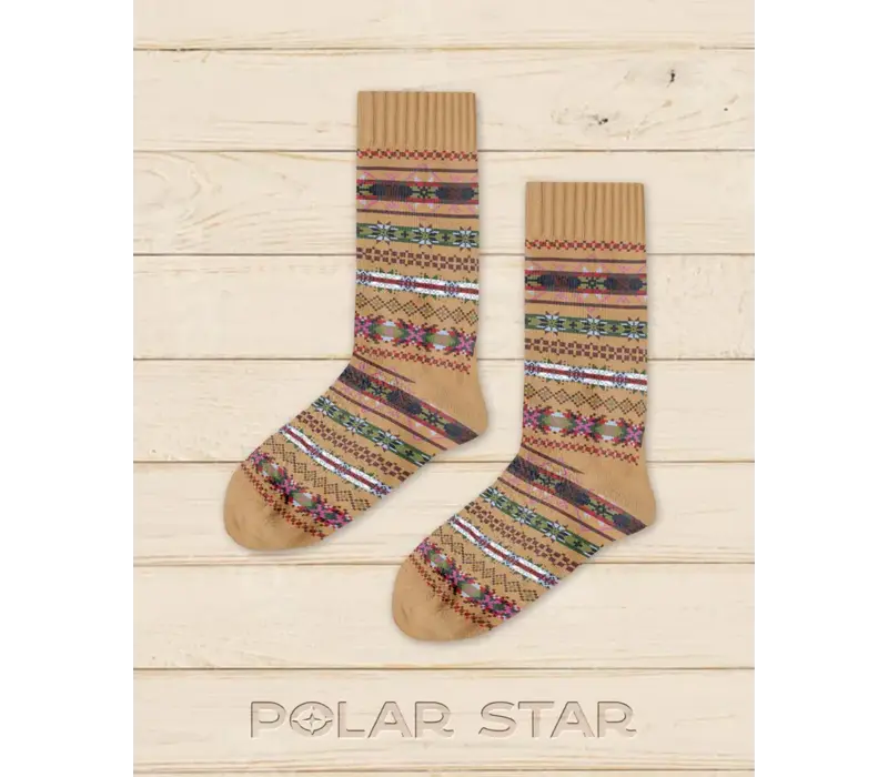 Polar Star Tan WOODY Warm Socks