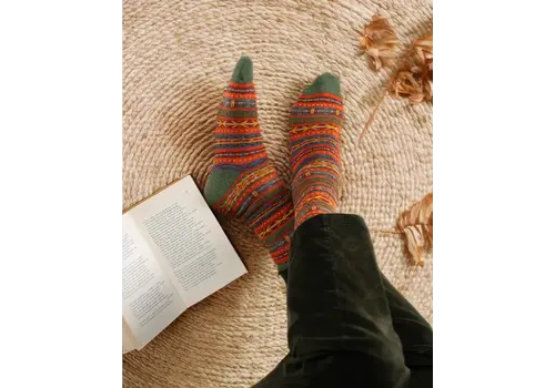Polar Star Polar Star Green FOREST Warm Socks