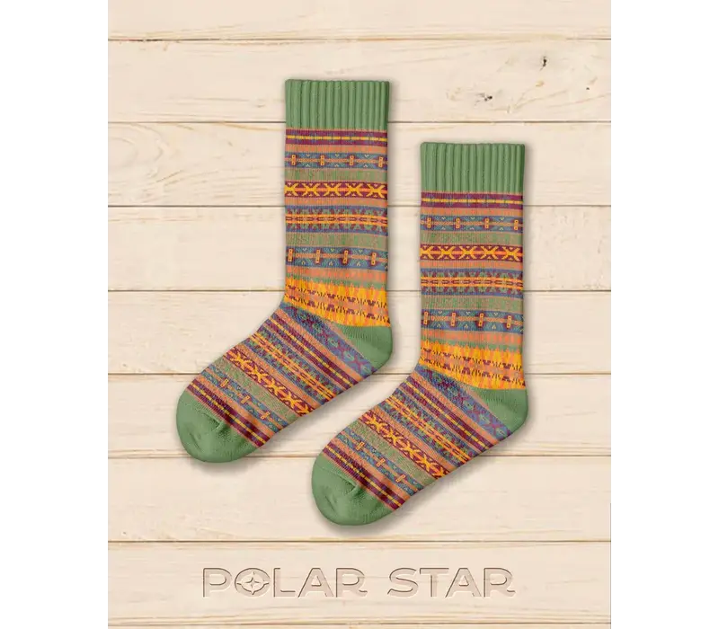 Polar Star Green FOREST Warm Socks