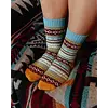 Polar Star Blue multi NORA Warm Socks