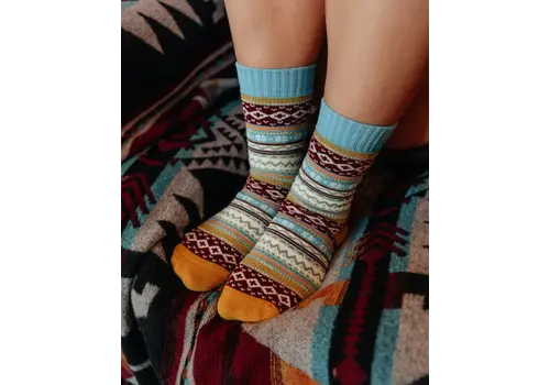 Polar Star Polar Star Blue multi NORA Warm Socks