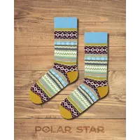 Polar Star Blue multi NORA Warm Socks