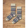 Polar Star Polar Star Blue Multi AZTEC  Warm Socks