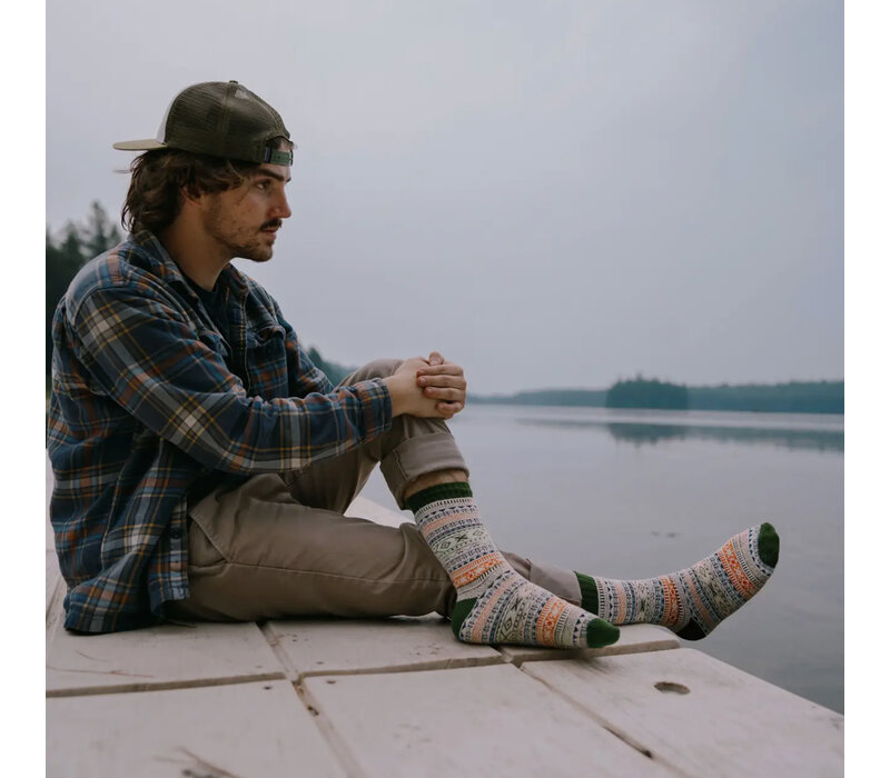 Polar Star Green NORDIC Warm Socks