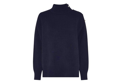 Micha A/W Micha 179 181 Navy warm Sweater w/Diamante