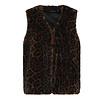 Micha A/W Micha 105 372 Faux Fur Leopardprint Gilet Micha A/W Micha 105 372 Faux Fur Leopardprint Gilet