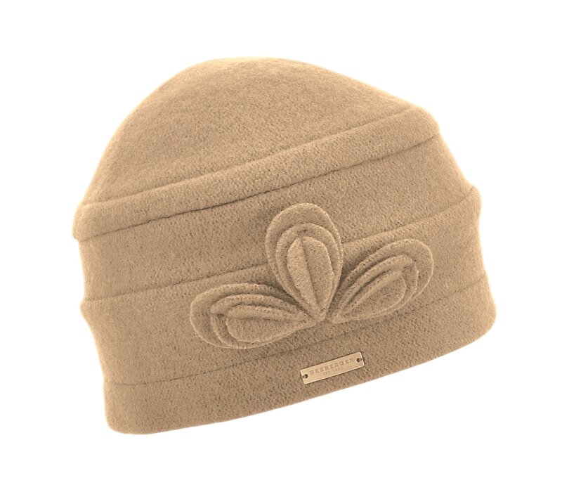 Seeberger 019326 Camel Boiled Wool Toque