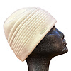 Seeberger 019857 Off-White Boiled Wool Toque