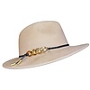 Seeberger Seeberger 019871 Camel Woolfelt Fedora W/chain Seeberger Seeberger 019871 Camel Woolfelt Fedora W/chain