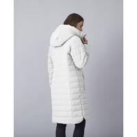 Junge KIKI Winter White long Quilted Jacket