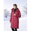 Junge Junge KIKI Winter Raspberry long Quilted Jacket