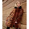 PIA ROSSINI A/W Pia Rossini GIGI Leopard Print Faux Fur Coat