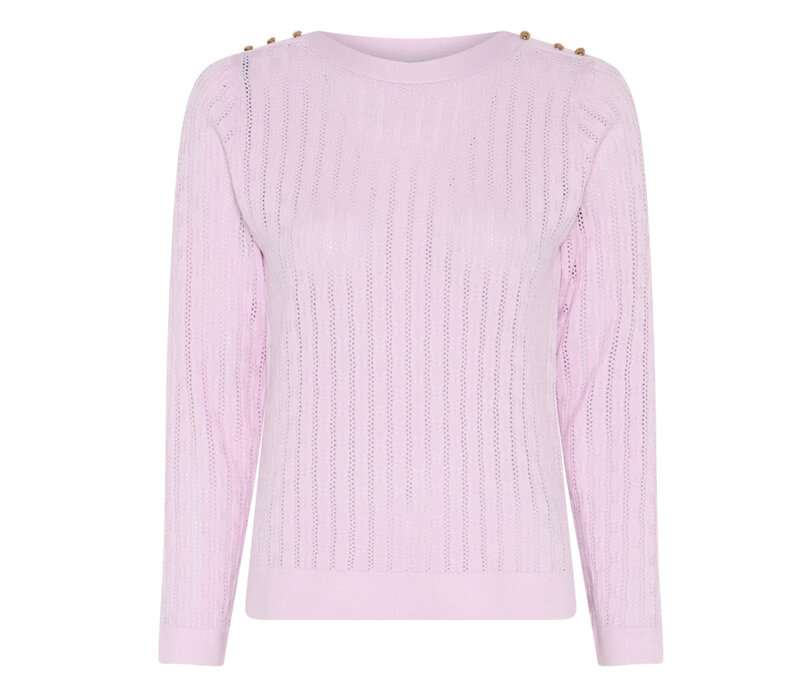 Micha 180 169 Soft Rose Spring Knit Sweater