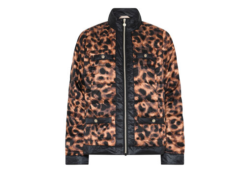 Micha A/W Micha 142 264 Brown Animal Print Jacket
