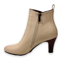 REDZ D3136 Beige Patent Boots