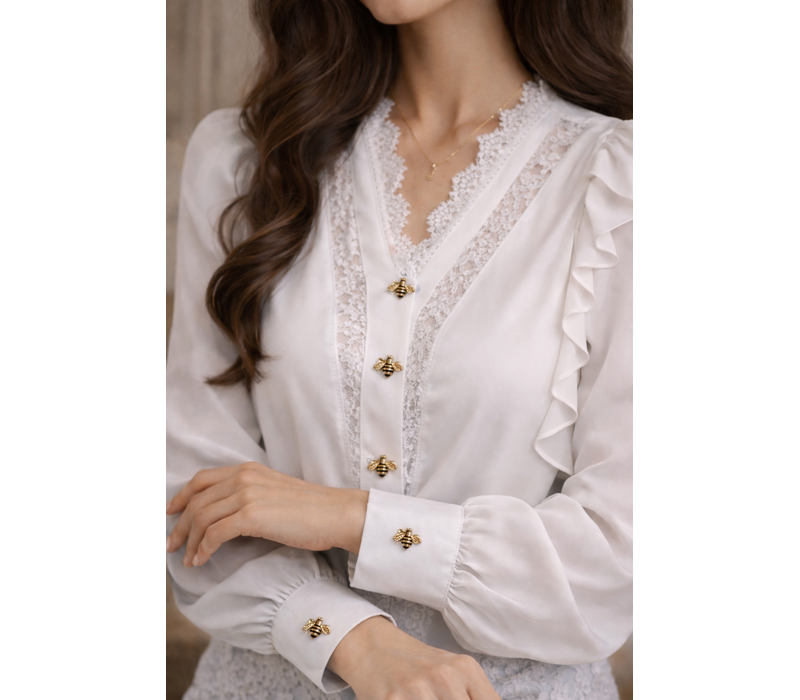 Button Cover BUSYBEE Bumble Bee