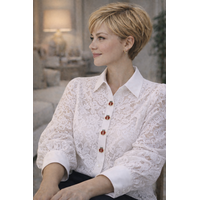 Button Cover DOTTY Red Ladybug