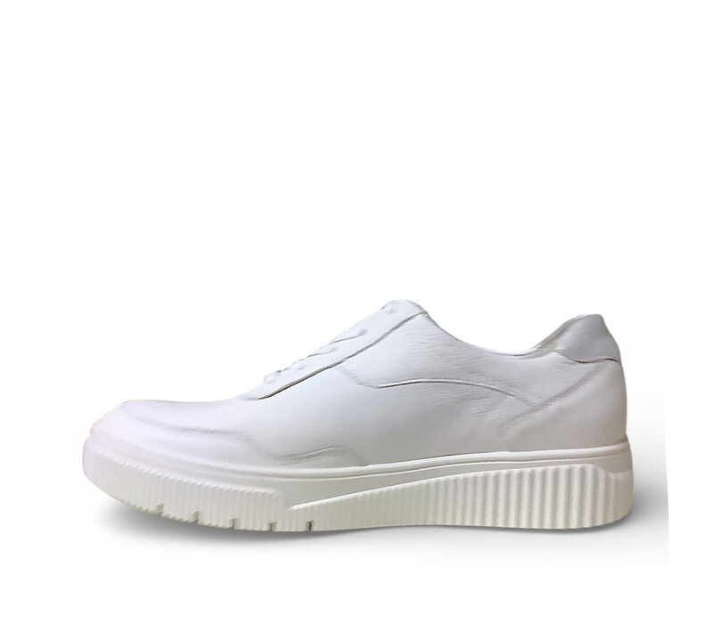 Waldlaufer 610002 White Wide Fit Sneaker