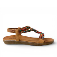 REDZ Ussery Tan Multi Sandals