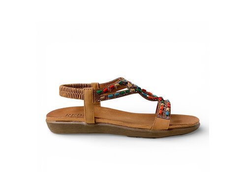 REDZ REDZ Ussery Tan Multi Sandals