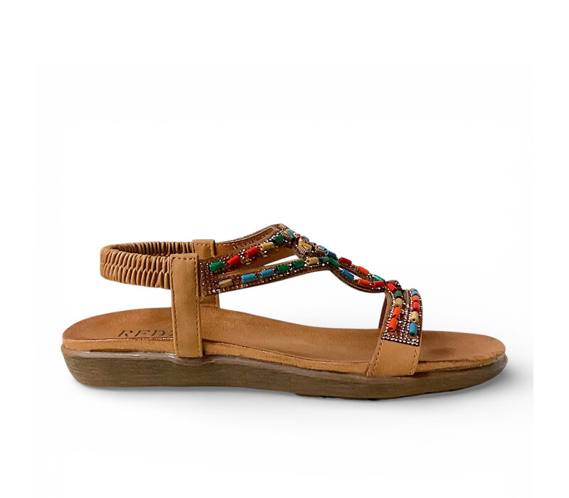 REDZ Ussery Tan Multi Sandals
