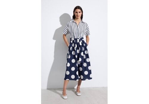 Bariloche Bariloche DAROCA  Navy/White Dress